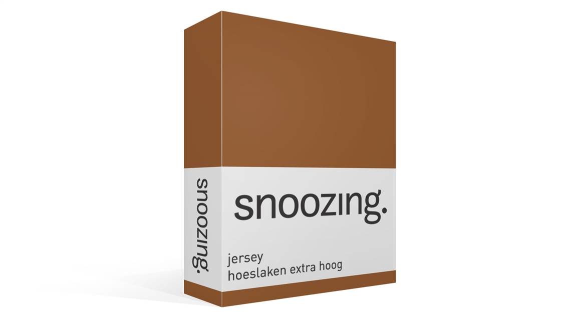Snoozing jersey hoeslaken extra hoog