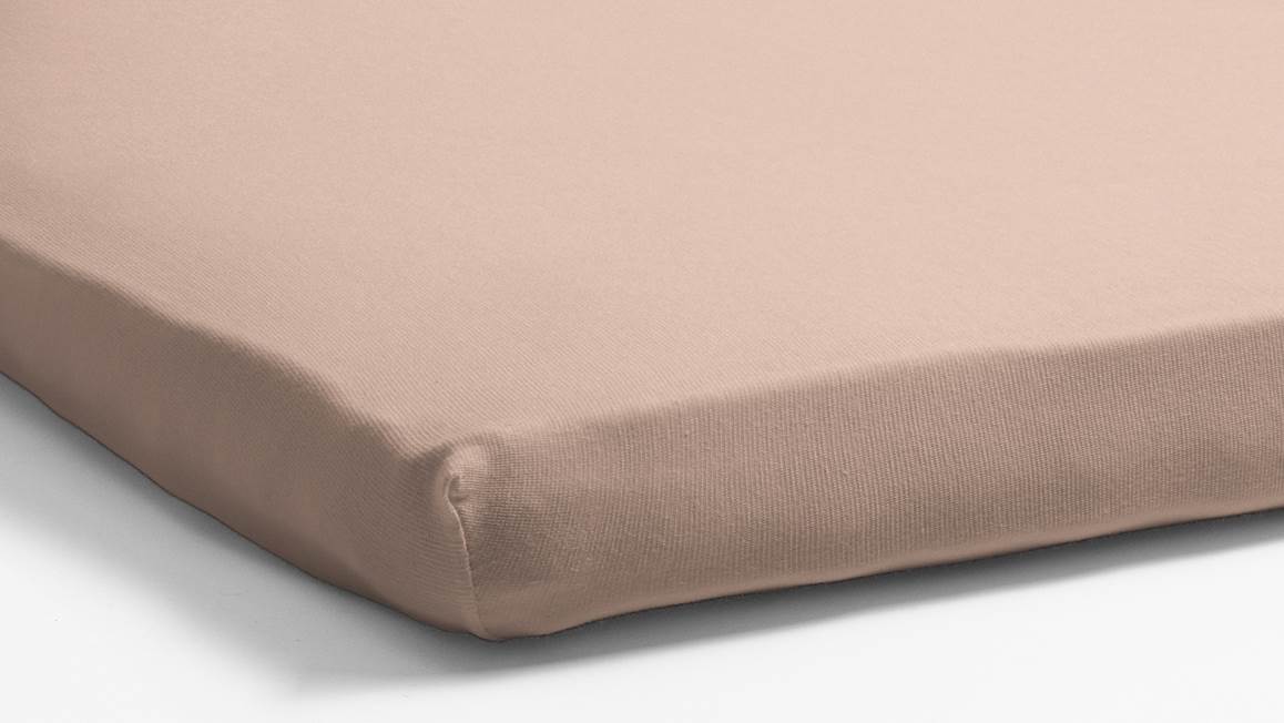 Snoozing jersey topper hoeslaken