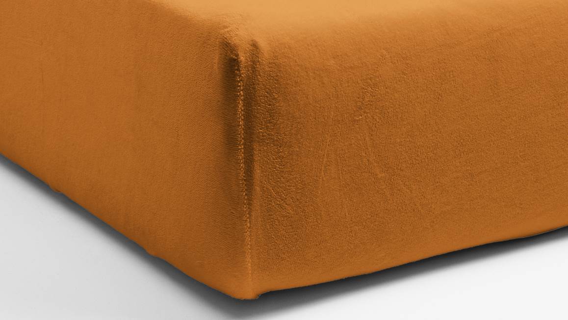 Snoozing velours hoeslaken