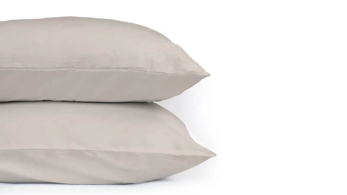 Snoozing katoen kussenslopen (set van 2)