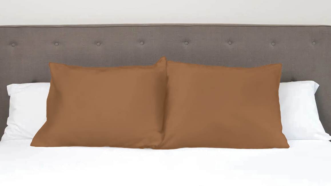 Snoozing katoen kussenslopen (set van 2)