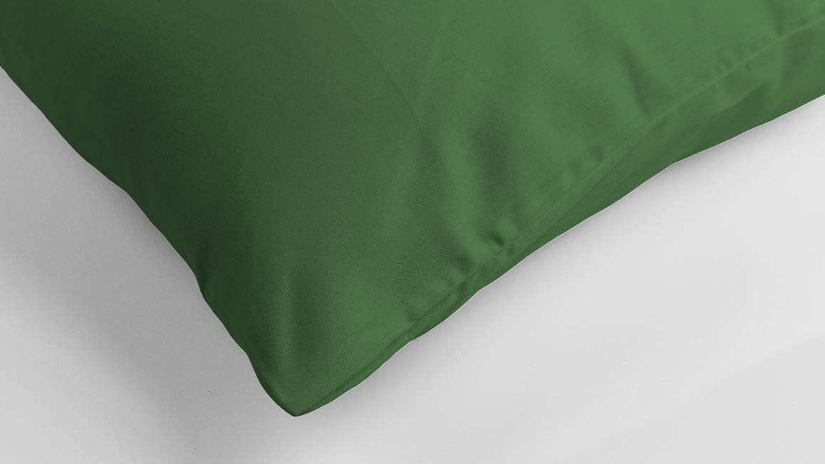 Snoozing katoen-satijn kussenslopen (set van 2)