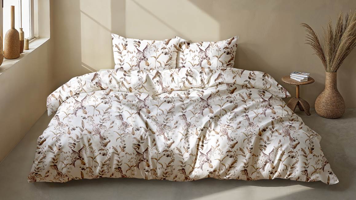 Zohome Colette flanel dekbedovertrek