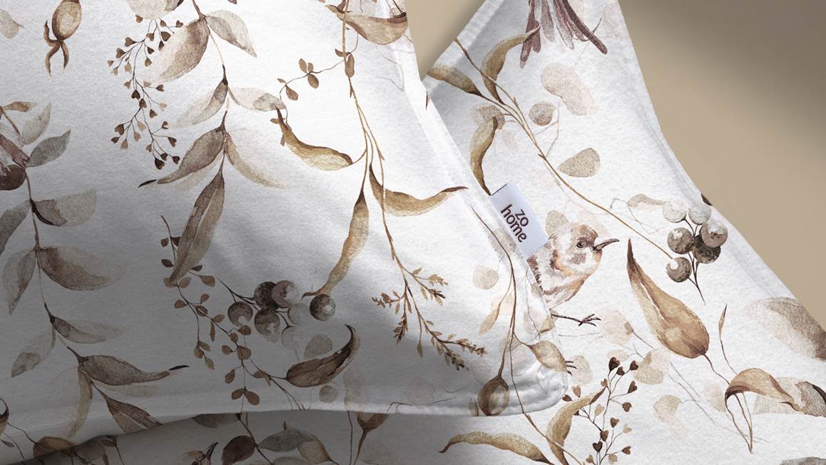 Zohome Colette flanel dekbedovertrek