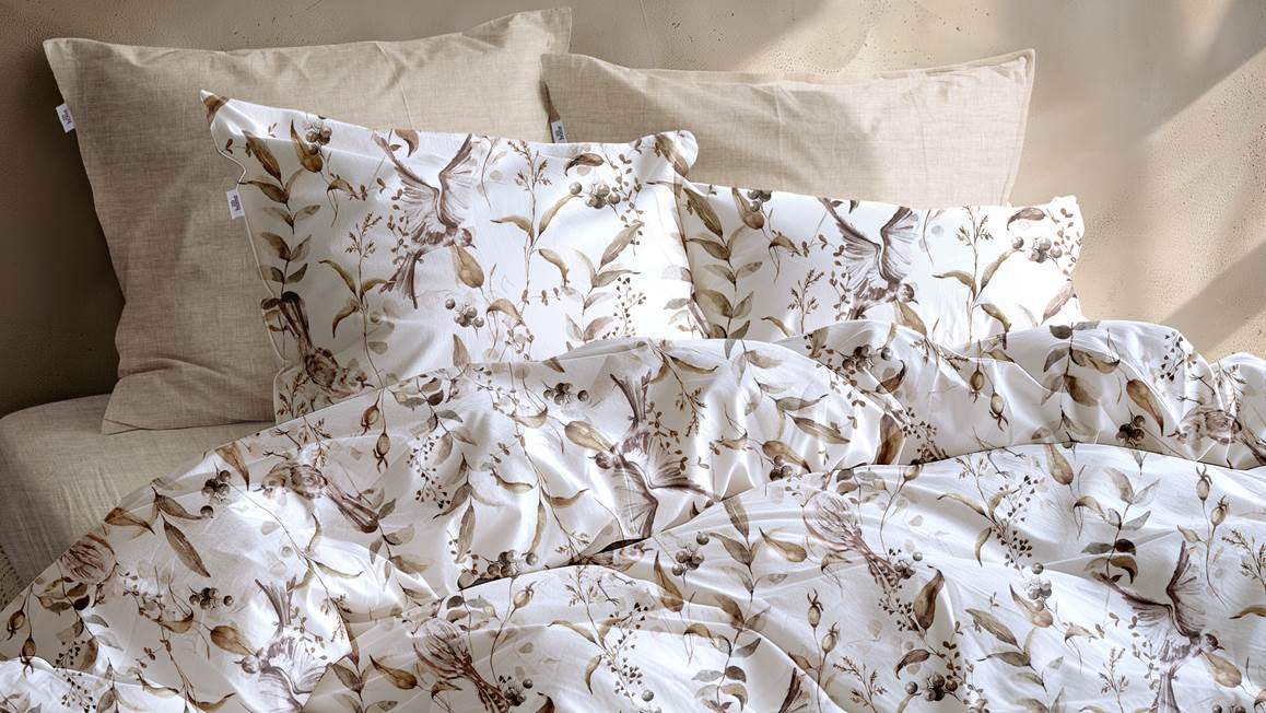 Zohome Colette flanel dekbedovertrek