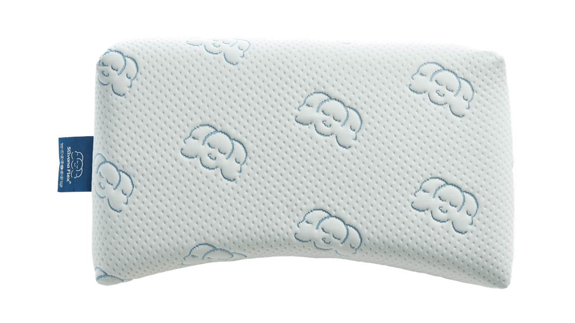 Silvana Cool Flex Blauw latex medium hoofdkussen