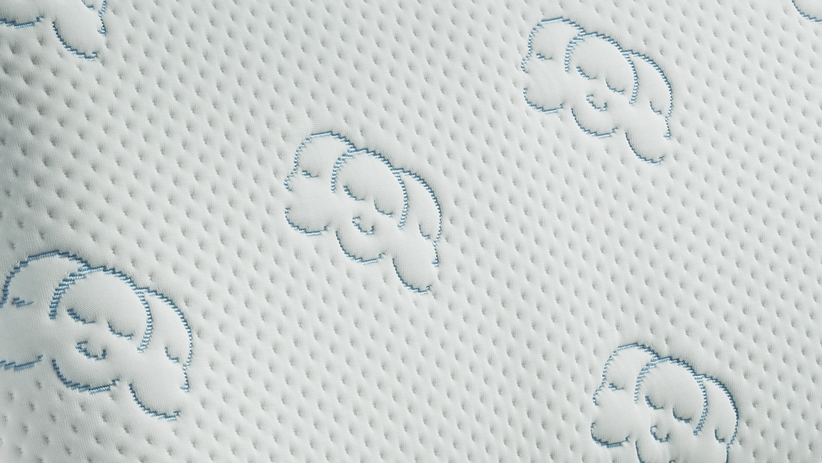 Silvana Flex Oranje latex medium hoofdkussen