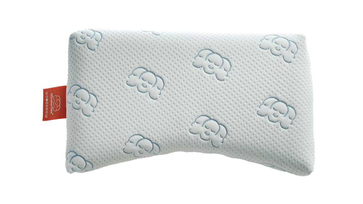 Silvana Flex Oranje latex medium hoofdkussen