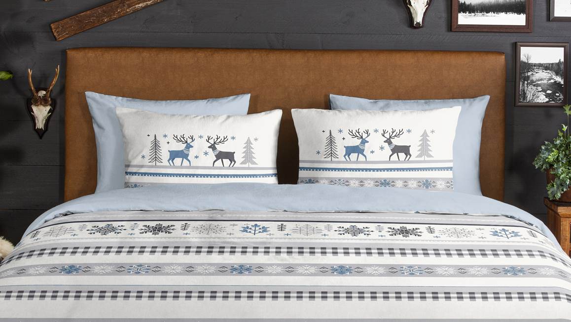 Good Morning Aila flanel dekbedovertrek