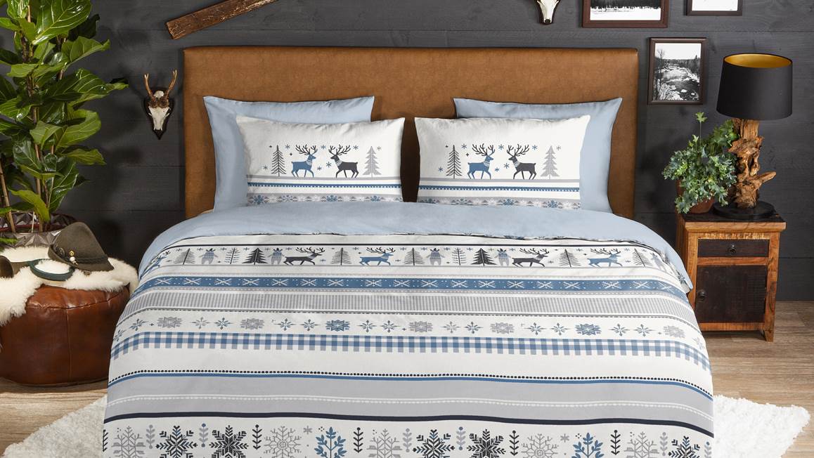 Good Morning Aila flanel dekbedovertrek