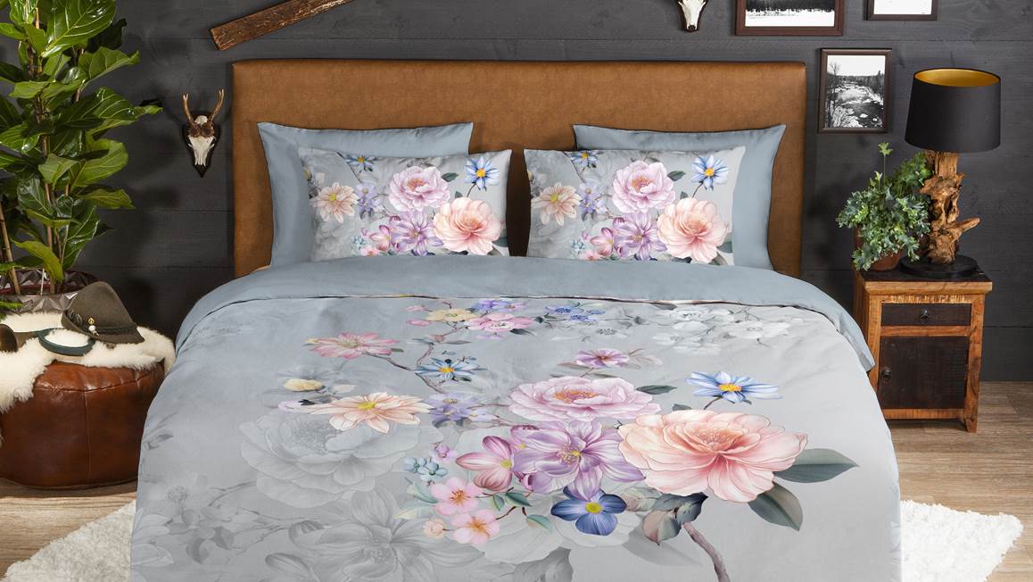 Good Morning Elena flanel dekbedovertrek