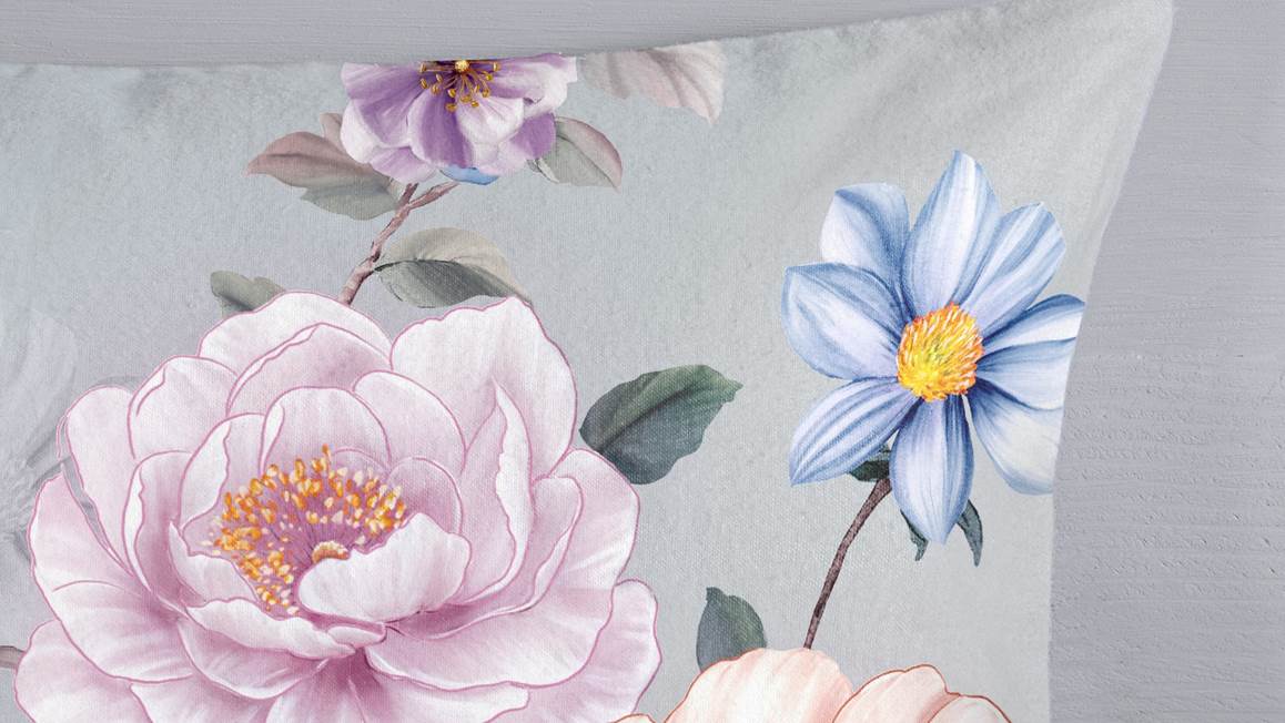 Good Morning Elena flanel dekbedovertrek