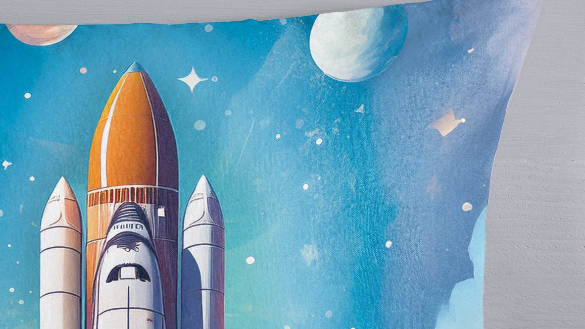 Good Morning Fred flanel dekbedovertrek