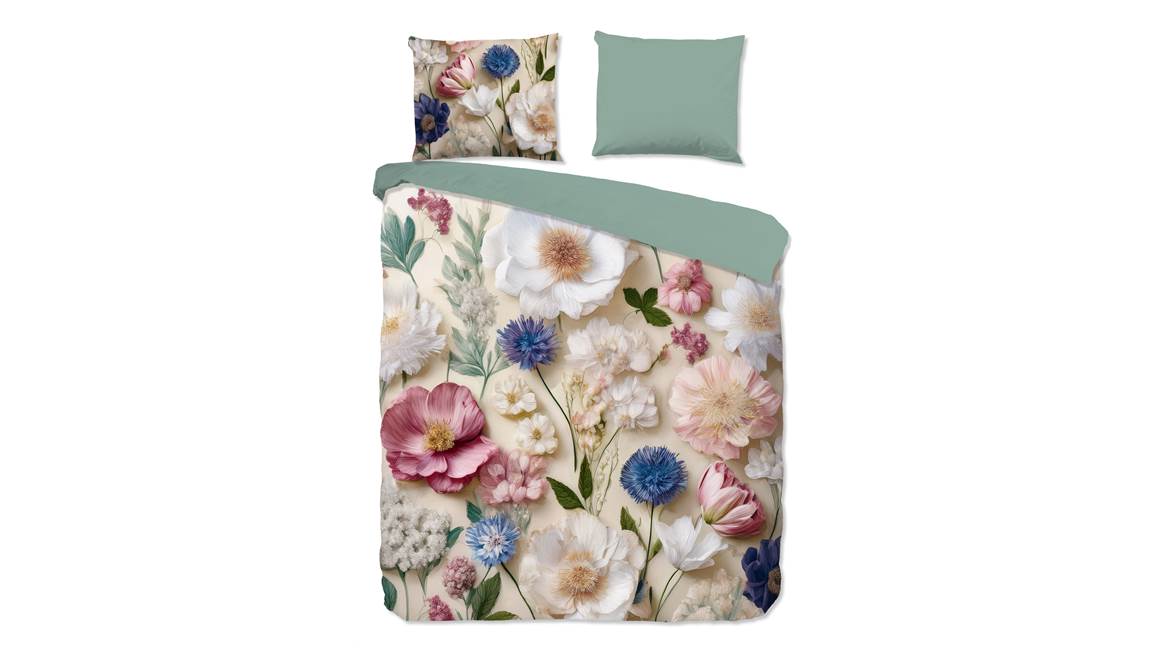 Good Morning Zelma flanel dekbedovertrek