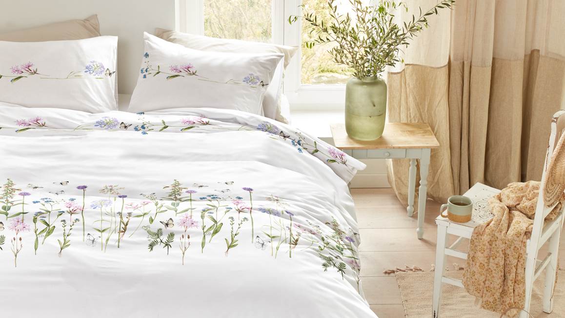 Marjolein Bastin Soft Bloom dekbedovertrek