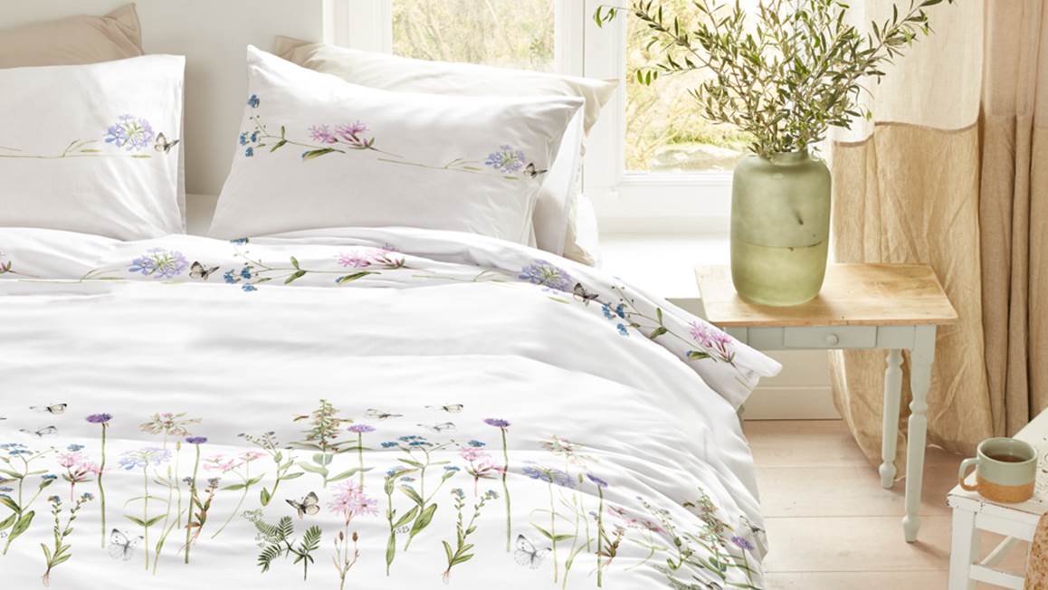 Marjolein Bastin Soft Bloom dekbedovertrek