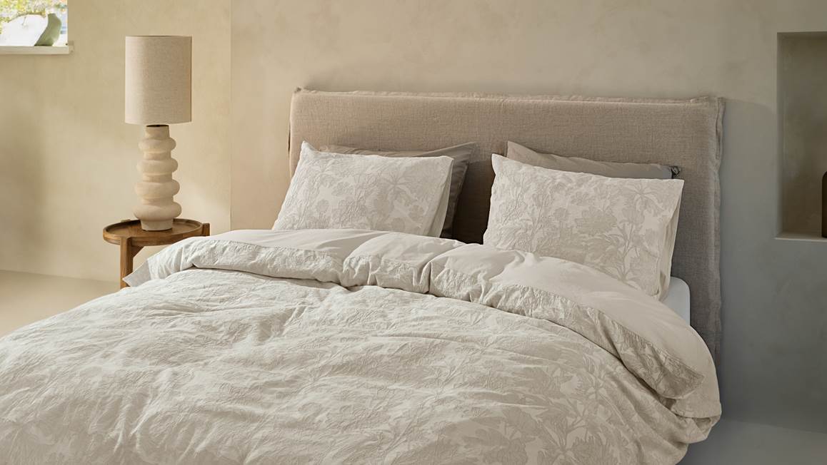 Beddinghouse Linn dekbedovertrek