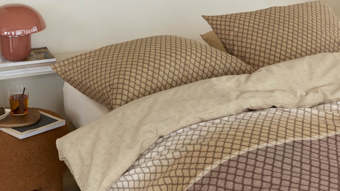 Beddinghouse Riven dekbedovertrek