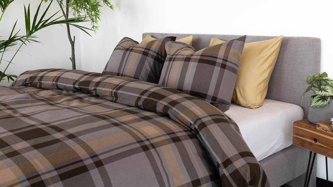 Kayori Anya flanel dekbedovertrek