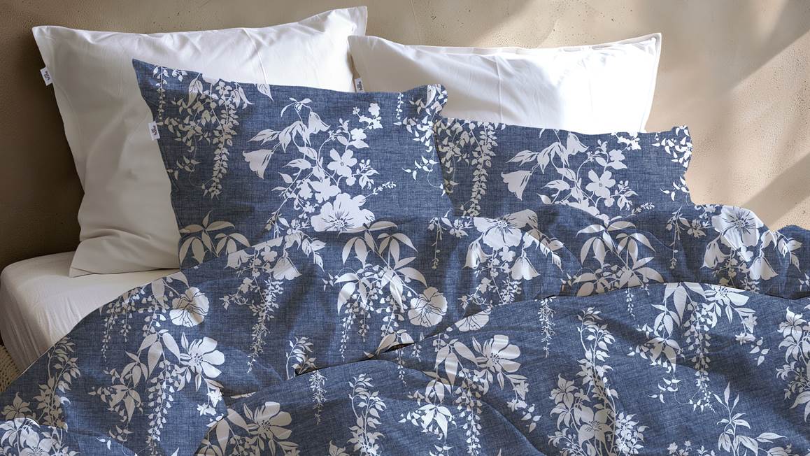 Zohome Ibisco di Lino dekbedovertrek