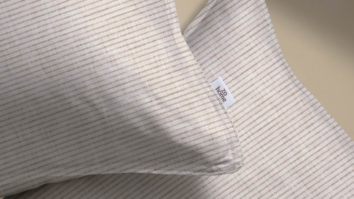 Zohome Striscia di Lino dekbedovertrek