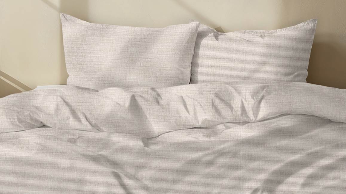 Zohome Striscia di Lino dekbedovertrek