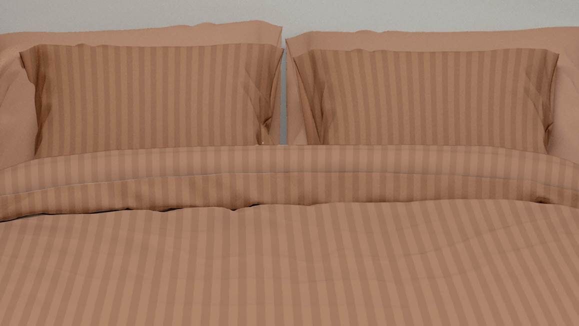 Satin d'Or Satijnstreep dekbedovertrek