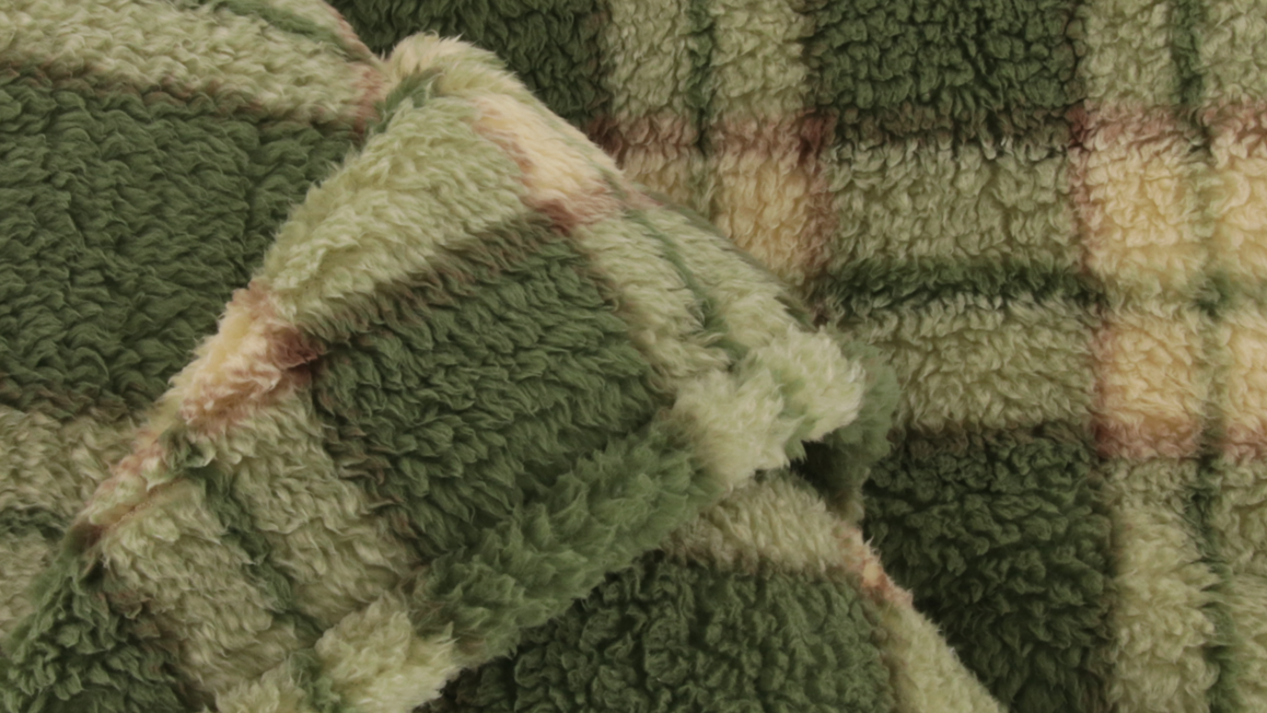 Unique Living Alix fleece plaid