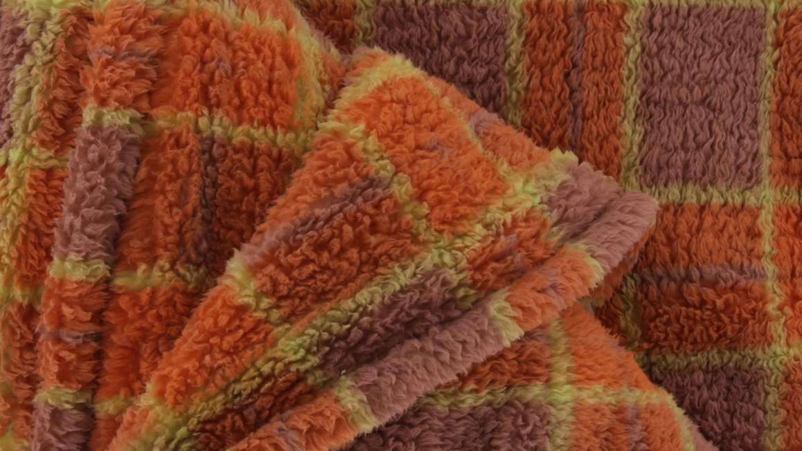 Unique Living Alix fleece plaid