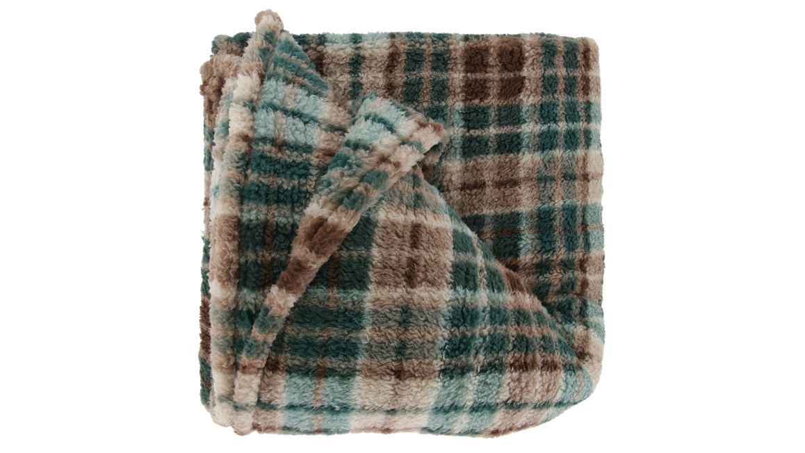 Unique Living Alix fleece plaid