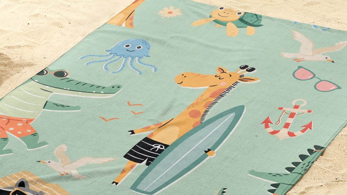 Good Morning Soleil strandlaken