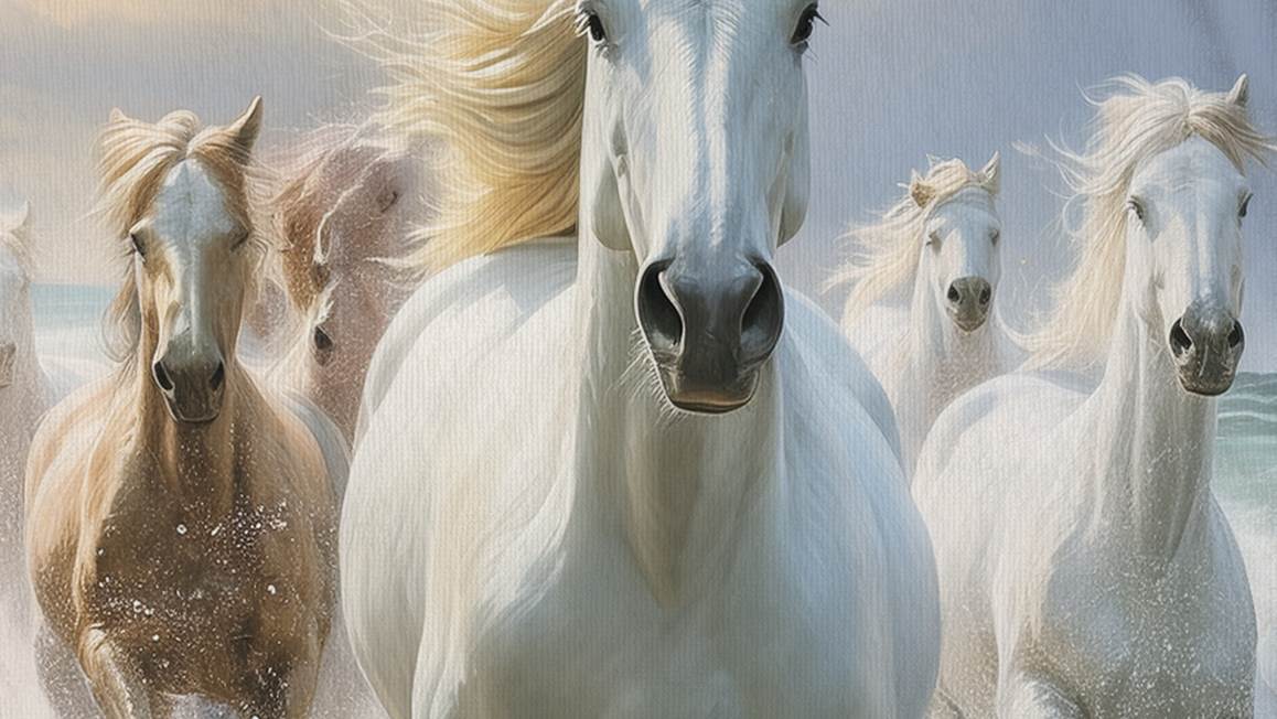 Good Morning Wild and Free strandlaken