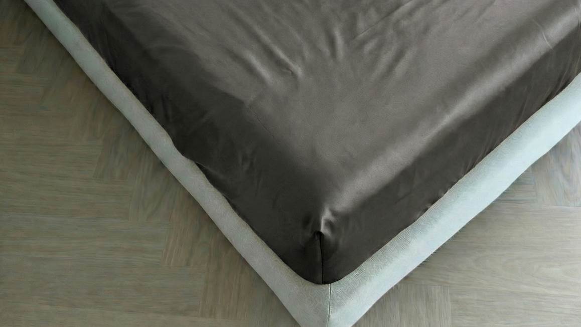 Kayori Saya katoen-satijn hoeslaken extra hoog