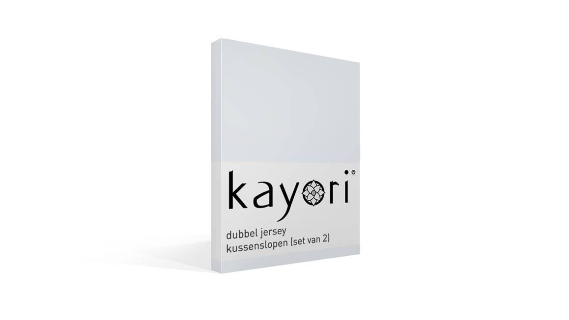 Kayori Saiko dubbel jersey kussenslopen (set van 2)