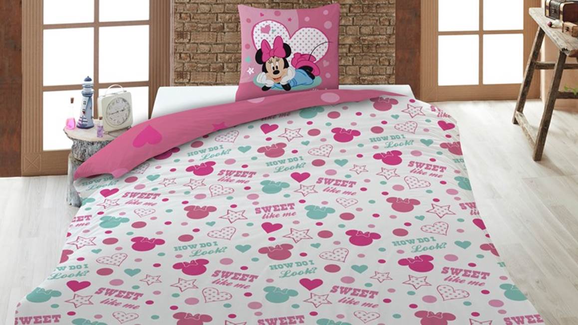 Minnie Mouse dekbedovertrek