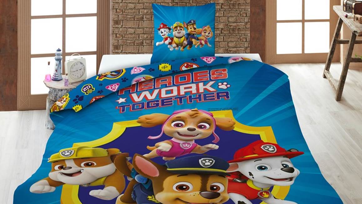 Paw Patrol dekbedovertrek