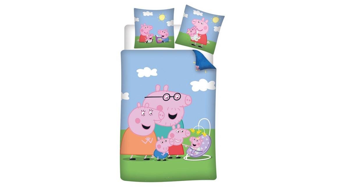 Peppa Pig dekbedovertrek