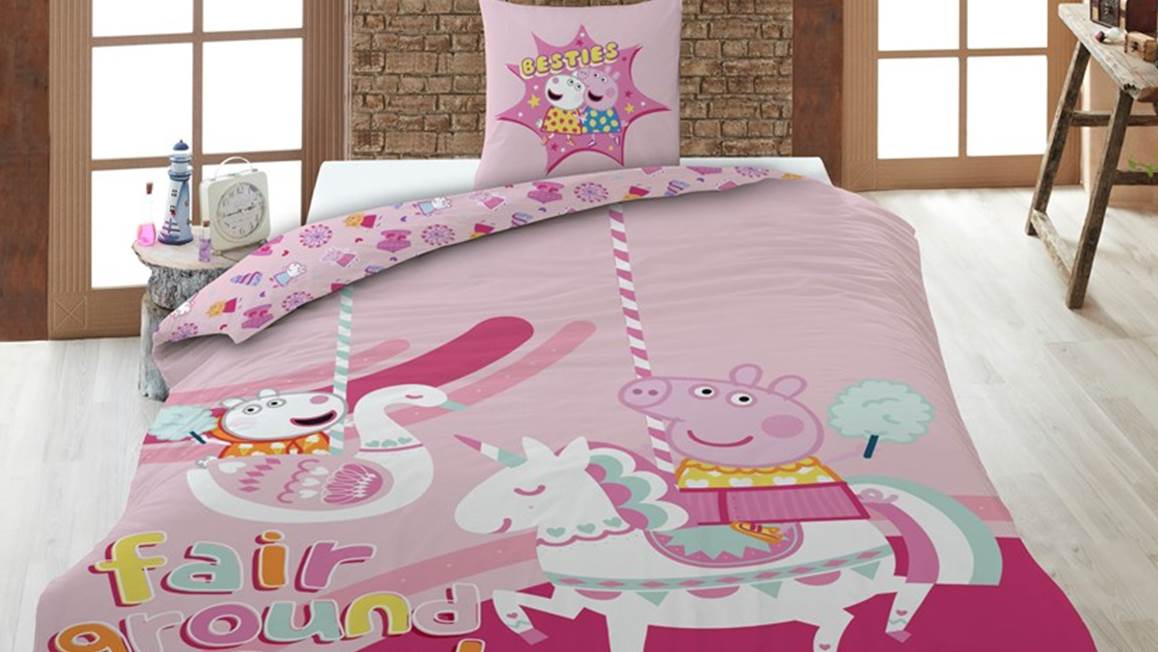 Peppa Pig dekbedovertrek