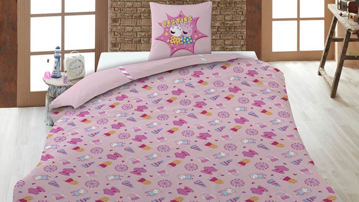 Peppa Pig dekbedovertrek