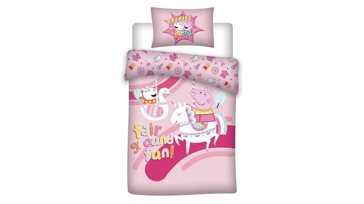 Peppa Pig dekbedovertrek