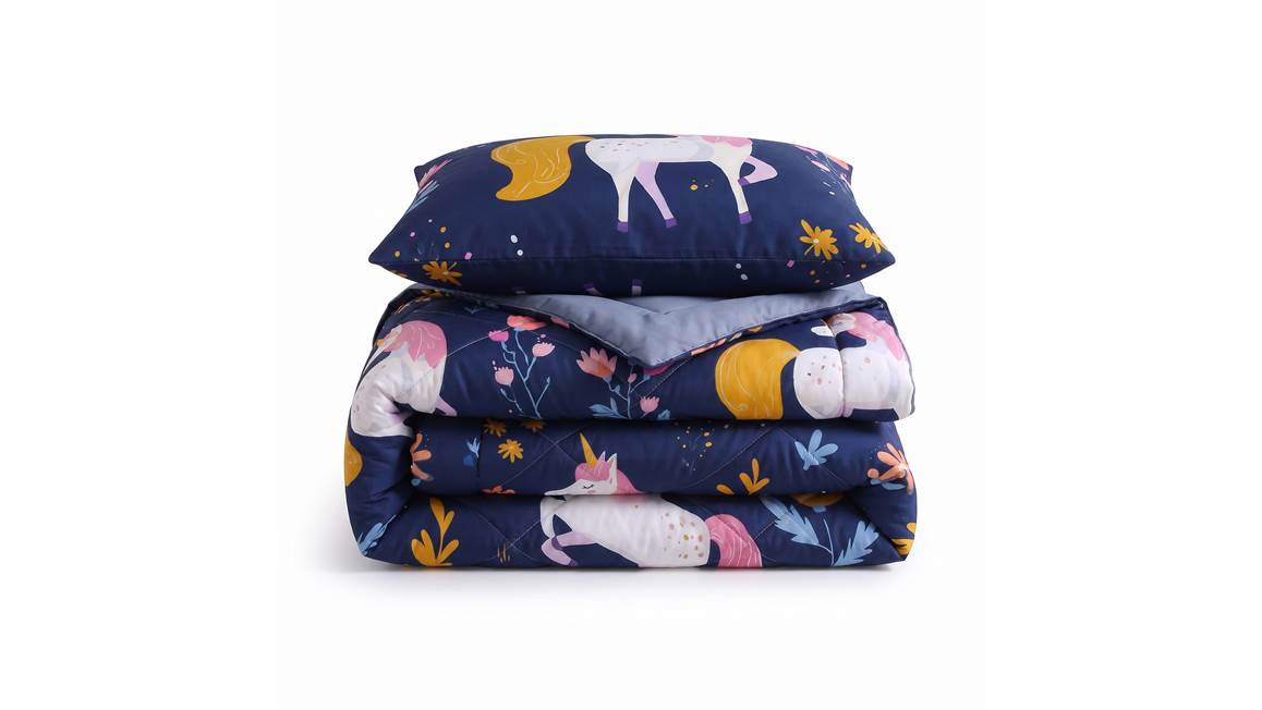 Dreamhouse Unicorn Garden wasbaar dekbed