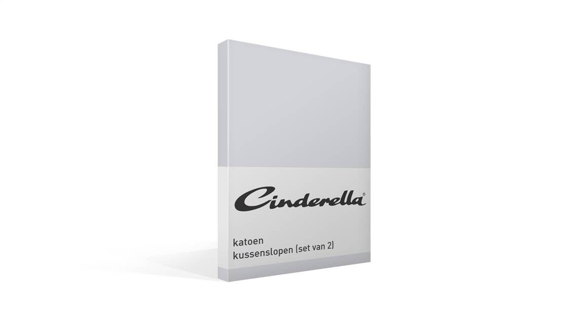 Cinderella katoen kussenslopen (set van 2)