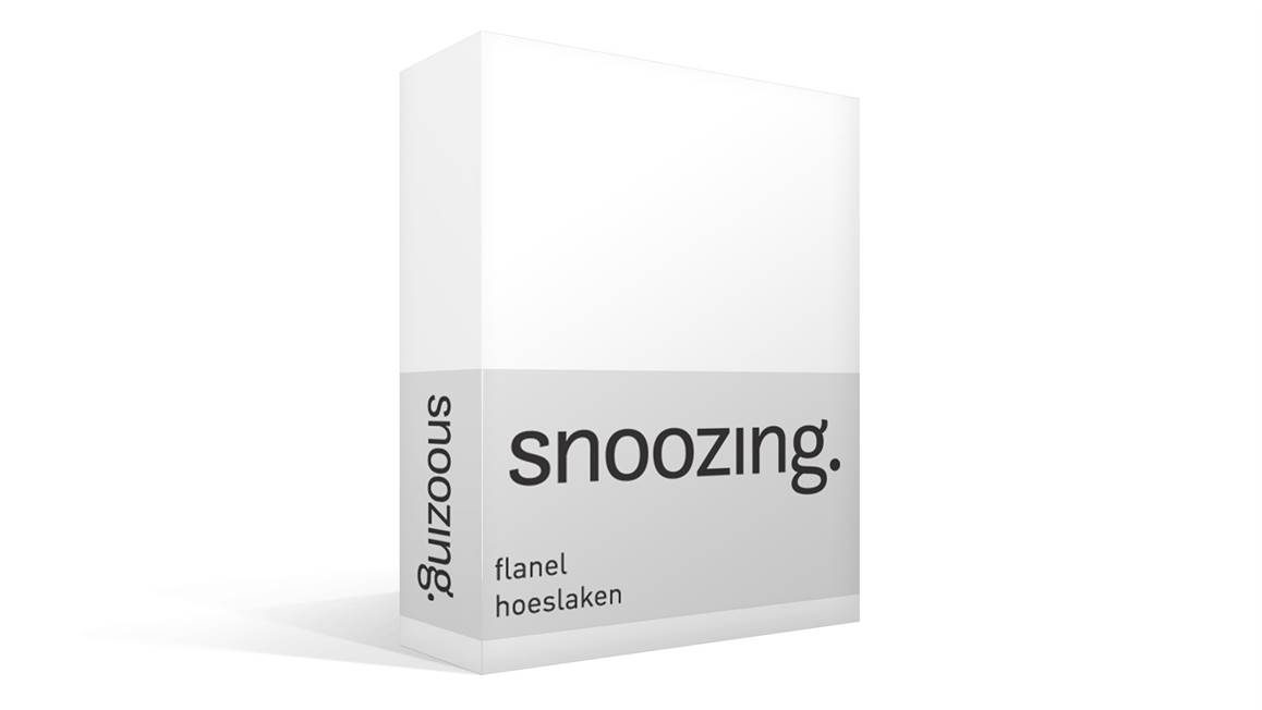 Snoozing flanel hoeslaken