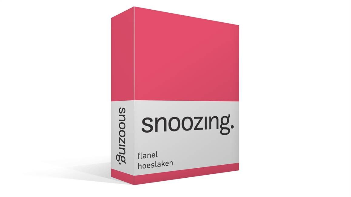 Snoozing flanel hoeslaken