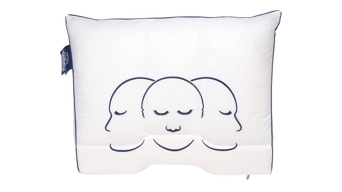 Silvana Support Blauw synthetisch medium-stevig hoofdkussen