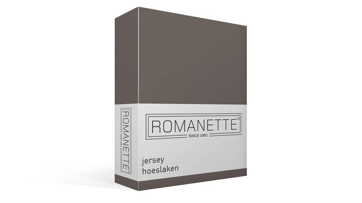Romanette jersey hoeslaken
