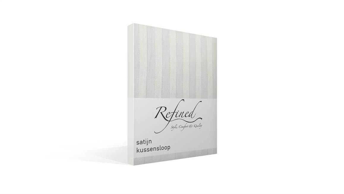 Refined Satin Stripe kussensloop