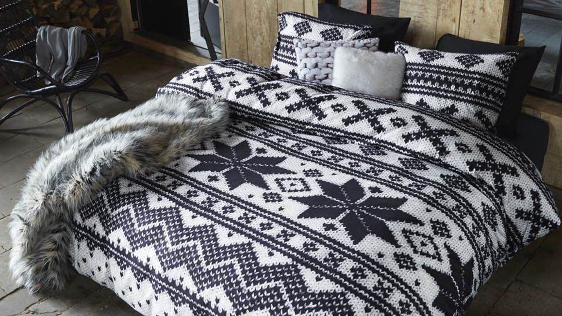 Beddinghouse Ontario flanel dekbedovertrek