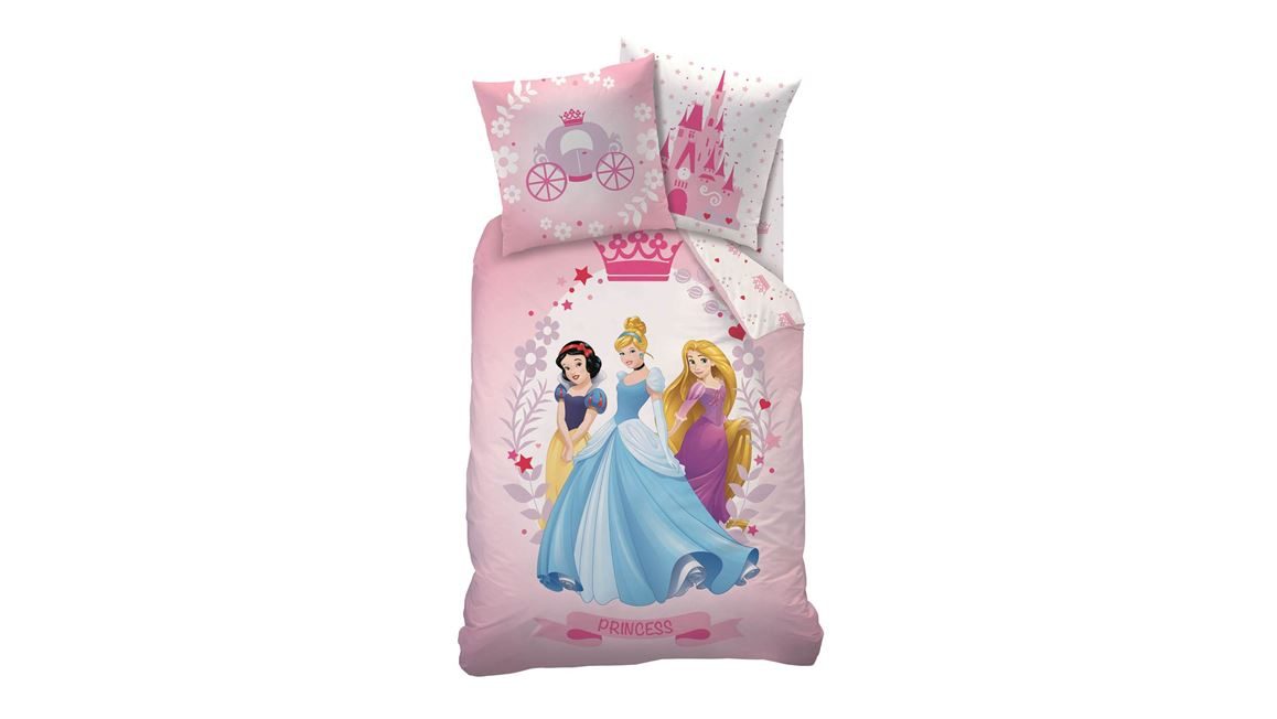 Princess flanel dekbedovertrek
