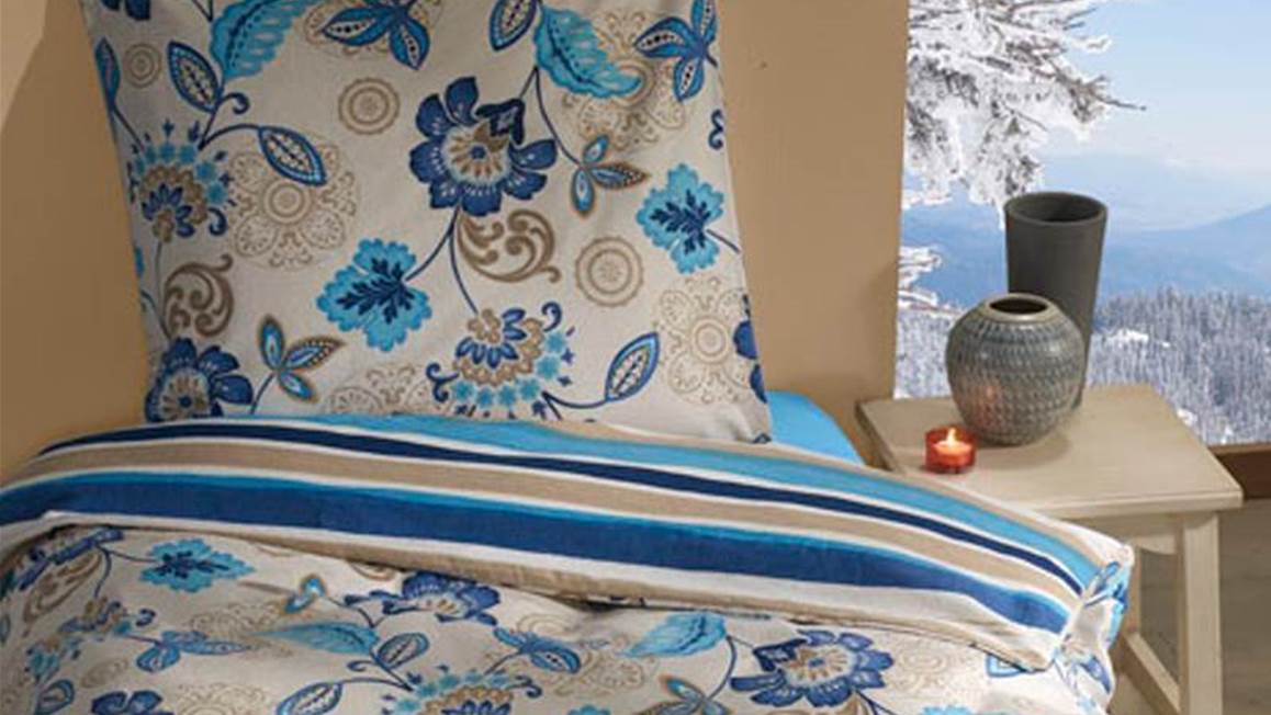 Snoozing Gaby flanel dekbedovertrek